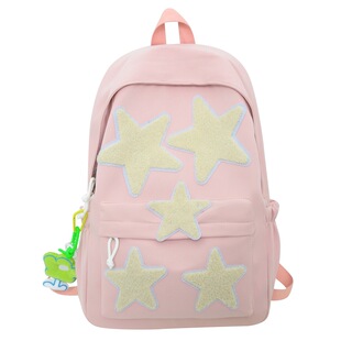 书包小学生2026新款女生初中高颜值小众大容量ins风轻便黑色耐脏