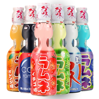 日本进口哈达波子汽水碳酸饮料