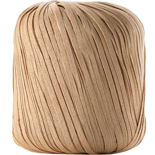 LUFFY全棉棉草线手工编织diy钩包包钩帽子草帽线拉菲棉草线可水洗