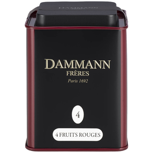 代购DAMMANN FRERES热情红果红茶法国FRUITS ROUGES下午茶