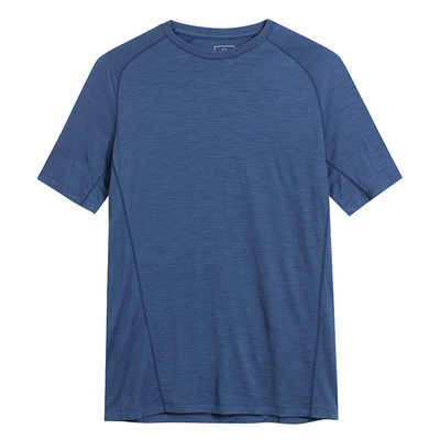 诺诗兰美利奴纯羊毛T恤速干衣男款抑菌吸湿排汗亲肤短袖户外上衣