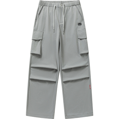 ecko红犀牛刺绣多口袋工装运动裤