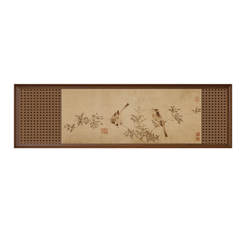 【新中式风】花鸟图茶室书房挂画