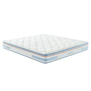 【漾】喜临门主卧双人抑菌防螨乳胶黄麻透气席梦思七区弹簧床垫