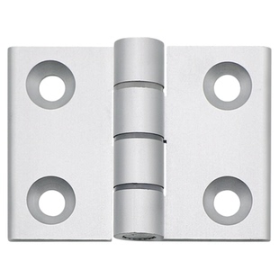 铝型材合页无缝20/30/40/3040/45铝合金属静音高精密重型工业铰链