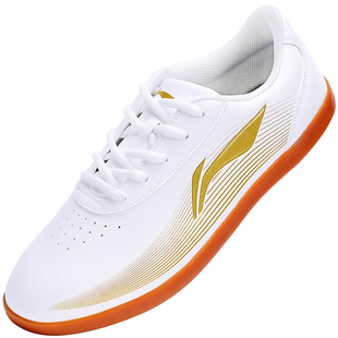 李宁太极鞋女真皮牛筋底2025新款专业太极鞋八段锦练功鞋武术鞋男