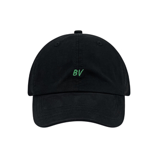 韩版简约字母BV刺绣棒球帽子男女春季新款百搭软顶显脸小鸭舌帽潮