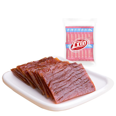 双鱼独立小包装猪肉脯靖江特产
