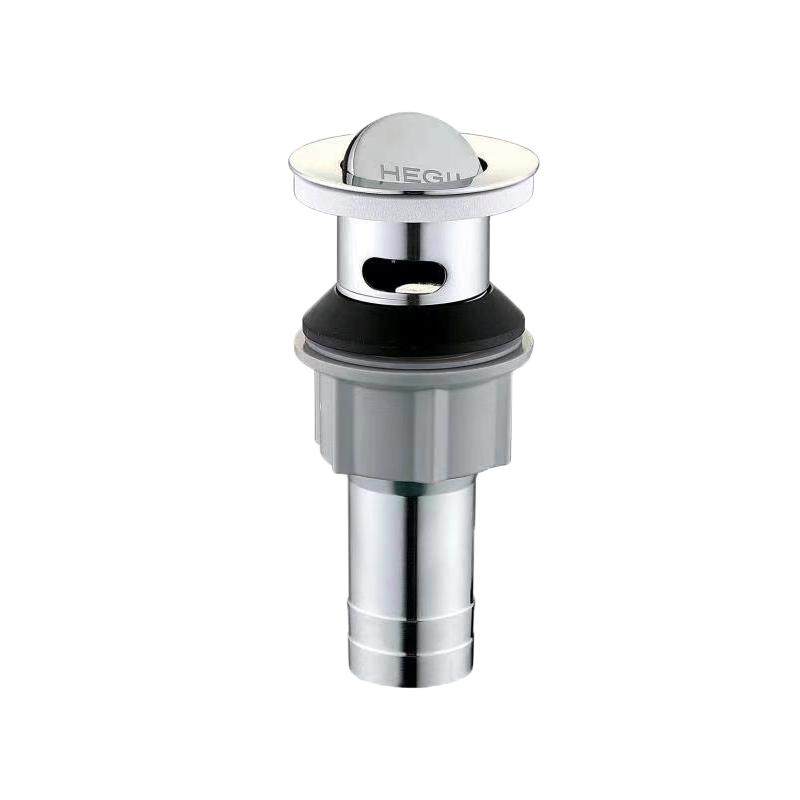 HEGII恒洁面盆下水器电镀卫浴配件翻板式下水器