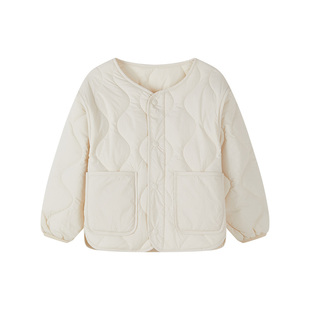 ibaby×outlast太空科技恒温赛鹅绒外套校服神器棉服儿童保暖棉衣