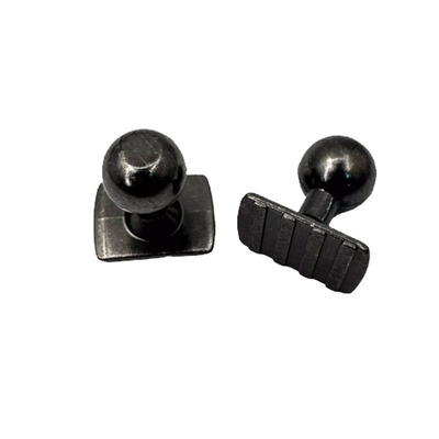 车载手机支架底座配件17MM金属球头磁吸无线充电支架底座配件改装