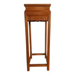 红木花架菠萝格木绿植盆景花架客厅中式置物架实木整装花几角几