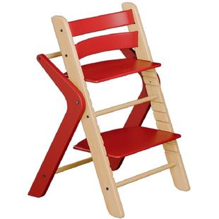 busyhoney成长椅宝宝餐椅实木婴幼儿童榉木可调节家用学习椅小K椅