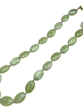 vintage蓝绿橙色锂辉石春秋田园