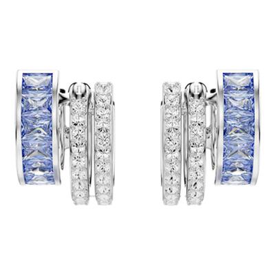 Swarovski/施华洛世奇Connexus 蓝色大圈耳环5690030