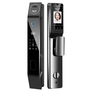 指纹锁密码锁智能门锁人脸识别家用防盗门猫眼电子门锁可视锂电池