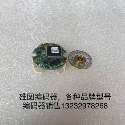 议价OBA24R / OBA24RM-010三菱伺服马达编码器含码盘J4JE拆机