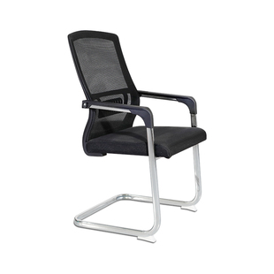 办公椅用电脑椅透气靠背工位椅办公室员工座椅久坐弓形会议室椅子