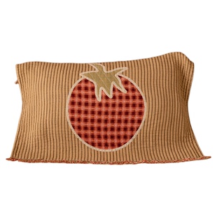 流苏西红柿枕巾优质纯棉a类四层纱布100全棉一对枕巾盖防头油口水