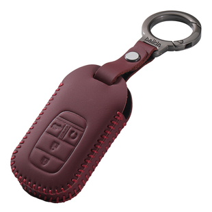 适用于钥匙套crv型格英诗派冠道壳11雅阁urv皓影扣十一代思域真皮