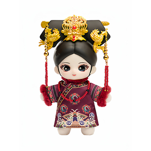 甄嬛传萌宫搪胶毛绒盲盒玩偶挂件人偶娃娃痛包书包包挂饰女生礼物