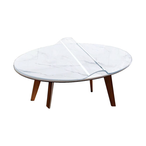 透明鹅蛋椭圆形茶几垫餐桌桌布pvc软玻璃防水防油免洗垫子保护垫