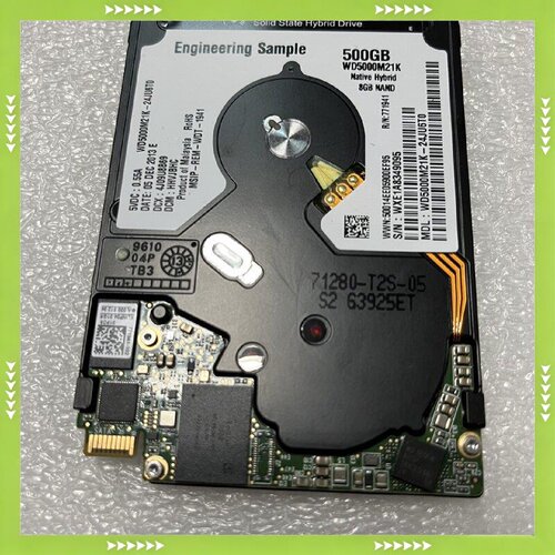 【问价】西数WD5000M21K Ultra Slim  500G适用