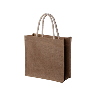 白棉绳黄麻布袋复古文艺购物环保袋饭盒饭包手提袋衣服被子收纳袋