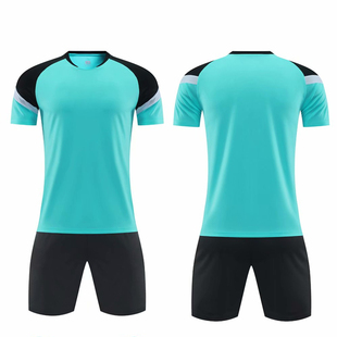 足球服套装定制儿童男女透气速干短袖足球衣中小学生训练比赛队服