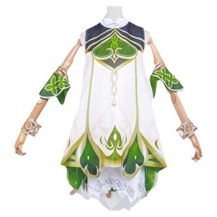 原神纳西妲cos服女须弥小吉祥草王布耶尔小草神纳套装 二次元服装