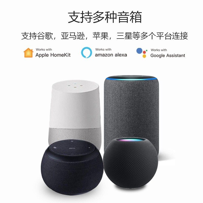 matter智能开关Alexa直连 美规HomeKit触摸120标google多平台语音