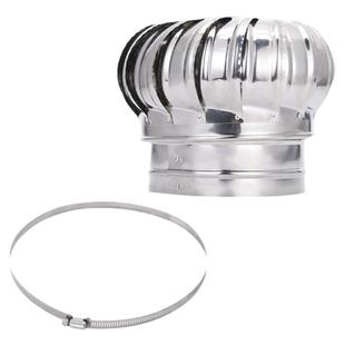 110 160 200 300 400型成品304不锈钢无动力风帽风球屋顶烟道管道