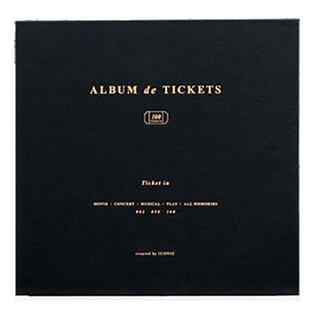 韩国装放车票的纪念册旅游门票记录生活相册本票据邮票旅行收藏本