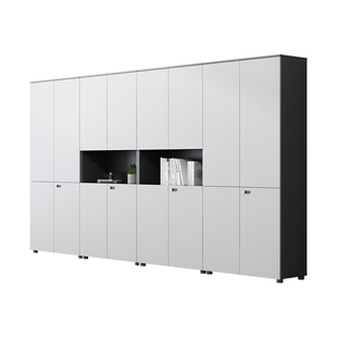 特价处理限量  木质老板书柜板式档案柜办公室柜子带密码锁储物柜