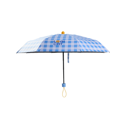 LOGICAT晴雨伞两用防晒伞防紫外线便携小巧折叠高颜值黑胶太阳伞