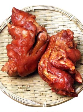 诸城舜名府熏烤前猪蹄真空即食