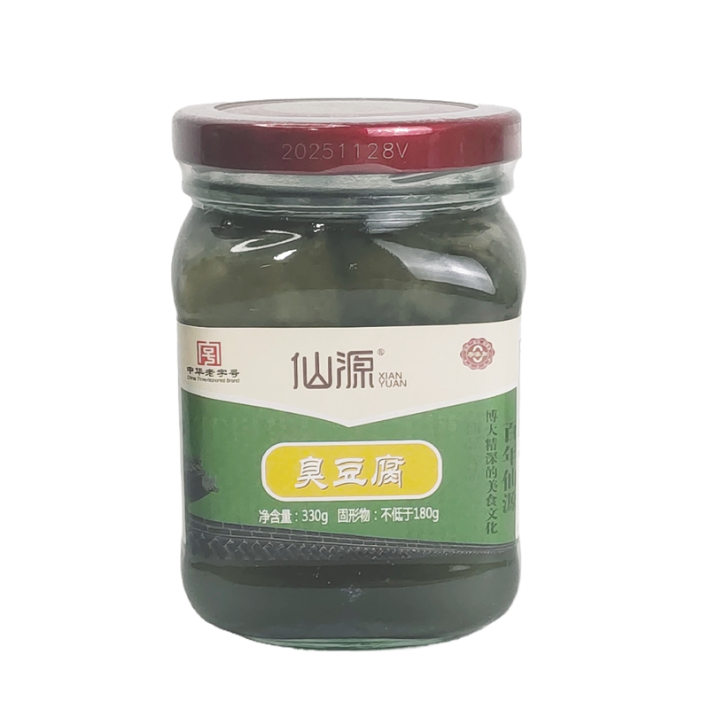 仙源臭豆腐330g×15瓶装老字号
