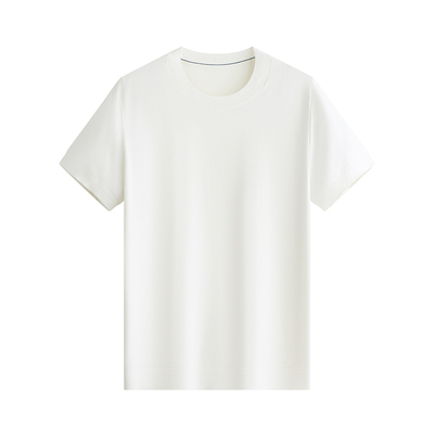 霞湖世家德绒针织衫t恤短袖