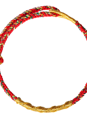 盘龙结本命佛好运小红手绳