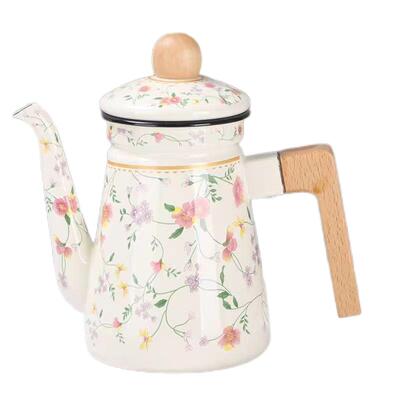 搪瓷咖啡壶油壶水壶奶茶壶家用