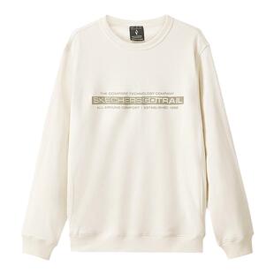 成毅同款丨斯凯奇男士卫衣秋季新款保暖蓄热野外运动套头衫上衣