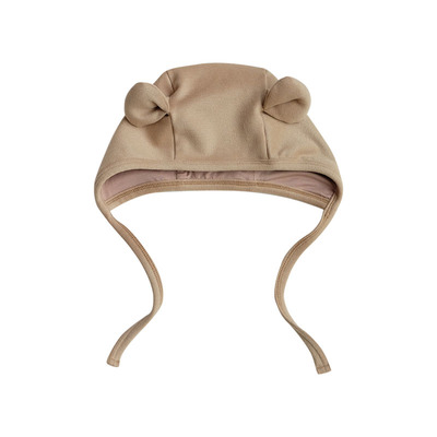 可爱超萌耳朵双层保暖婴儿帽子