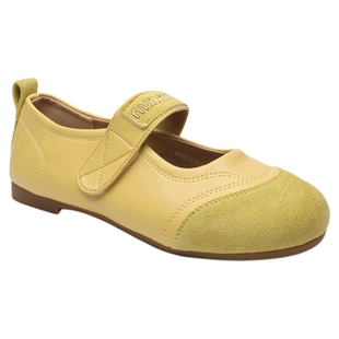 月芽儿秋季新款复古法式芭蕾鞋玛丽珍鞋百搭气质平底单鞋女鞋