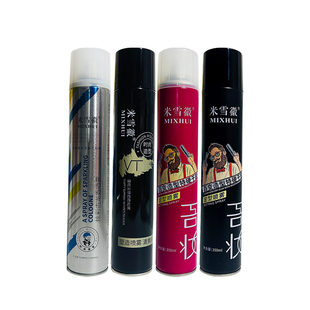 米雪徽干胶喷雾持久定型不起白屑特硬清香自然男士速干蓬松造型