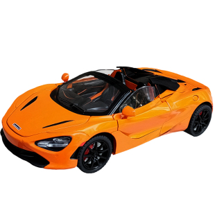 折叠敞篷迈凯伦720s超跑车合金玩具车汽车模型男孩仿真迈凯轮收藏