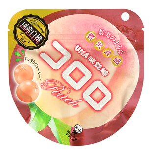 包邮日本进口休闲零食 悠哈UHA味觉糖热卖果汁QQ软糖果水果味*3包
