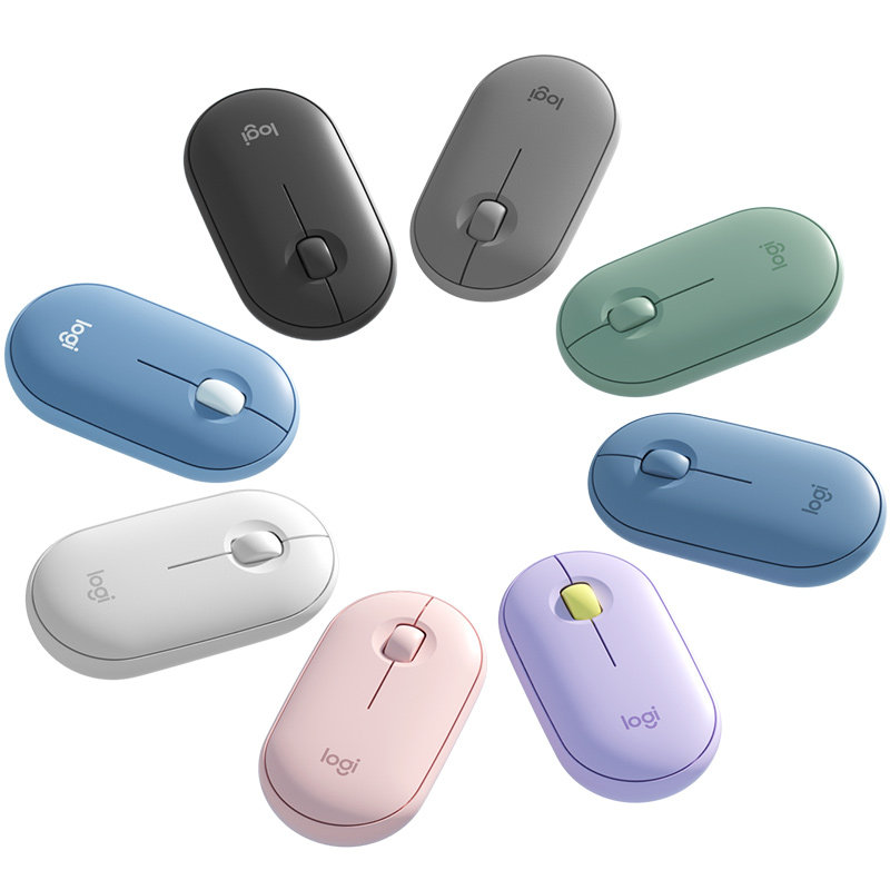 罗技LOGITECHPEBBLE蓝牙鼠标