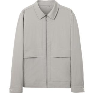 【抑菌白鹅绒】金利来25秋冬新款轻暖休闲保暖夹克羽绒服外套男