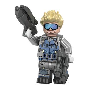 复仇者联盟4超级英雄钢铁侠 托尼斯塔克积木人仔玩具D013拼装玩具