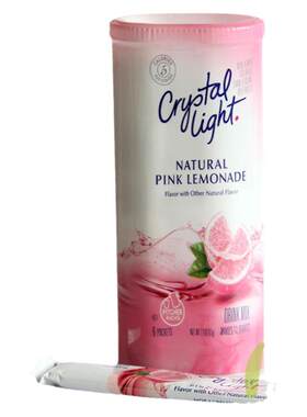 果味粉色柠檬CrystalLight冲饮